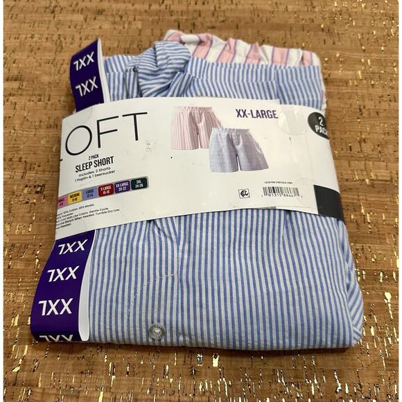 Loft Ann Taylor Sleep Shorts Woman’s 2pack Size XXL - Picture 3 of 4